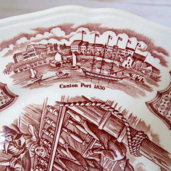 Fair Winds by Alfred Meakin Bread and Butter Plates 6 Piece Set  2909 - Picture 5 of 10